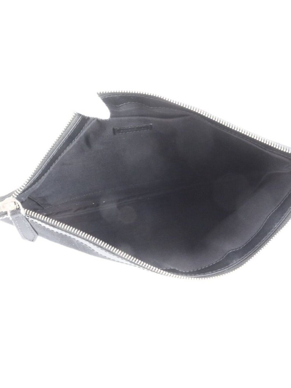 Balenciaga Navy Clip M Leather Clutch Pouch Business Mwe - Picture 6 of 8